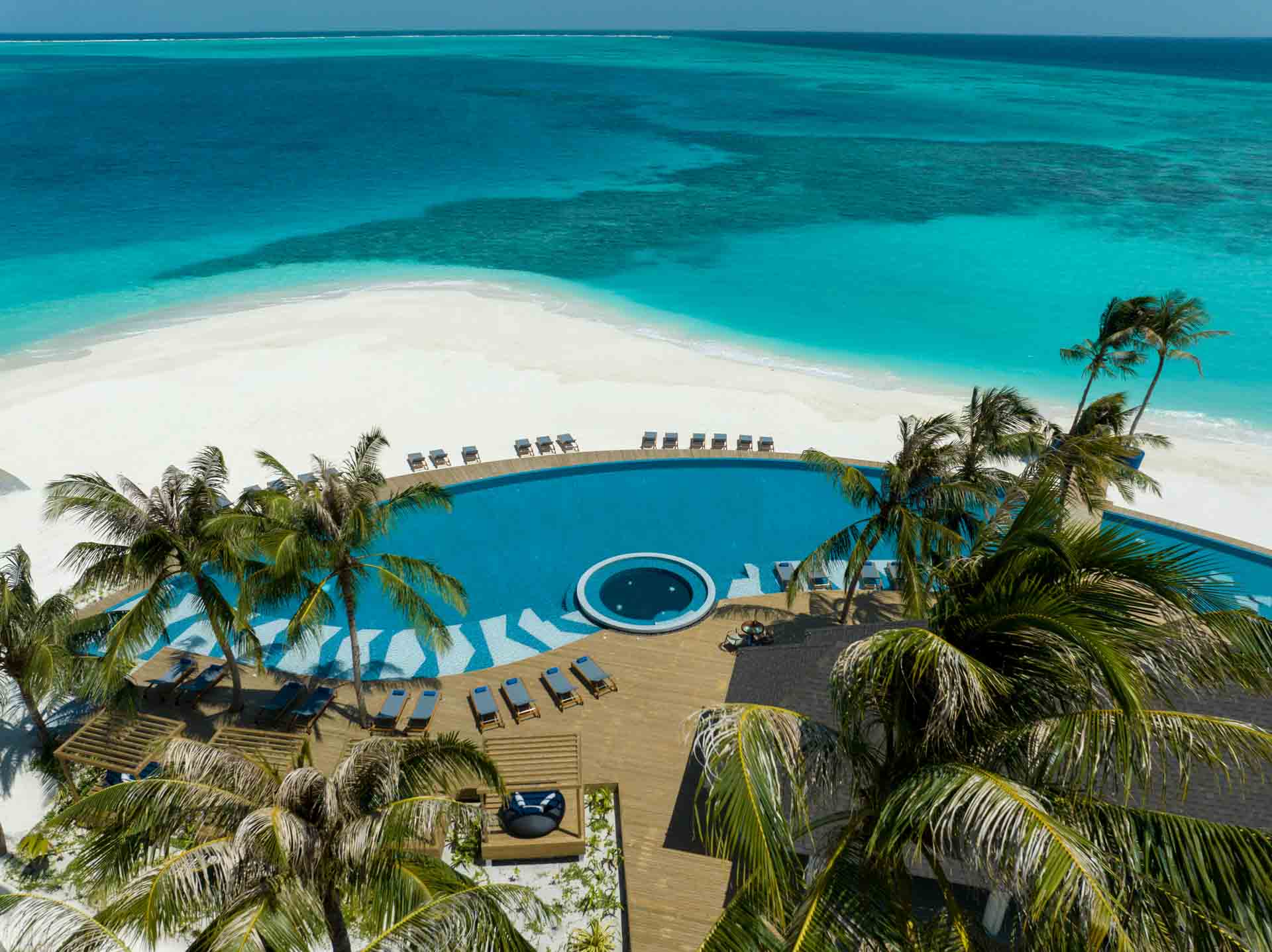 Avani+ Fares Maldives Resort - Main Pool - Dolphin Bay View-8